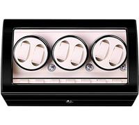 7 Watch Winder, Automatique Surveillance boîte Montre d'affichage Rangement avec la de Peinture Piano à Haut Brillant Mode