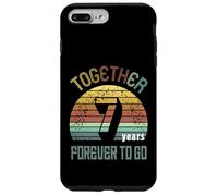 7 Wedding Anniversary for Couple - Seven Years of Marriage Coque pour iPhone 7 Plus/8 Plus