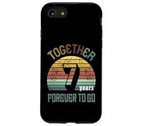 7 Wedding Anniversary for Couple - Seven Years of Marriage Coque pour iPhone SE (2020) / 7/8