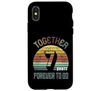 7 Wedding Anniversary for Couple - Seven Years of Marriage Coque pour iPhone X/XS