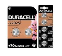 7 x Duracell CR 2025 (1 blister de 2 piles + 1 blister de 5 batteries) 7 piles (CR 2025)