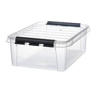 7 x Orthex 3494070 Clipbox Smart Store Classic 24/21 L Volume, transparent