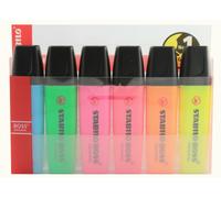 [70/6] STABILO Pochette de 6 Surligneurs BOSS ORIGINAL Rechargeable Pointe Bi...