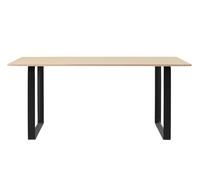Muuto 70/70 Table à Manger 170x85 Stratifié Blanc/Blanc