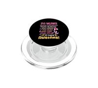 70 Ans! Cadeau d'anniversaire pour 70e Anniversaire PopSockets PopGrip pour MagSafe