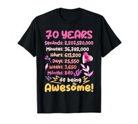 70 Ans! Cadeau d'anniversaire pour 70e Anniversaire T-Shirt