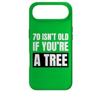 70 Ans, ce n'est Pas Vieux si Vous êtes Un Arbre Amusant pour Un 70e Anniversaire Coque pour iPhone Air