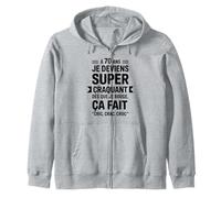 70 Ans Humour Super Craquant Cric Crac Croc Anniversaire Sweat à Capuche