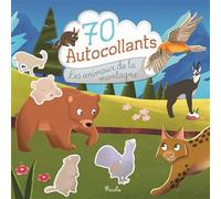 70 autocollants - Les animaux de la montagne