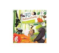 70 autocollants - Les singes - Giulia Bragaglia - Piccolia - broché - Document jeunesse