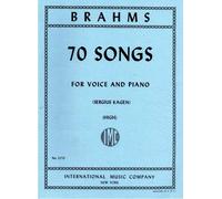 70 Lieder (Ingl.-Ted.) - Soprano/Tenor Voice and Piano
