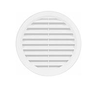 Ø 70 MKK Cercle Grille de ventilation couvrir les conduites de 70 mm Blanc Couverture de ventilation haute qualité plastique ASA