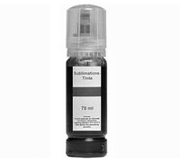 70 ml d'encre de sublimation photo noir (PB) compatible avec Epson Ecotank 114 pour EcoTank ET-8500, ET-8550