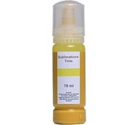 70 ml Sublimationstinte yellow für Epson Ecotank 101, 102, 103, 104, 105, 106, 113, 114