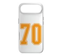 #70 Orange Outline Number 70 T-Shirt Style Jersey pour Fan de Sport Coque pour iPhone Air