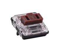 70 PeÃ§as Low Profile Choc Switch 1350 RGB para Teclado Marrom