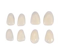 70 pièces de réparation temporaire des dents - Couronnes dentaires préliminaires - Dents en résine pour dents manquantes et cassées - Performance de scène - Cosplay - Soins buccaux