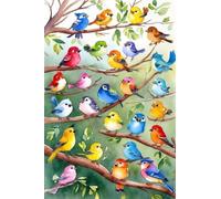 70 pièces Puzzle Adulte Oiseau Branche, Puzzle Classique de Décoration Maison et Cadeau pour Amateurs de Puzzles