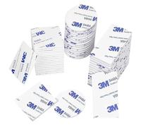 70 Pièces Tampon Adhésif Double Face, Adhesif Double Face Extra Fort Mousse, 25 mm x 25 mm x 1.5 mm (Rounds), 4 cm x 4 cm x 1.5 mm (Squares), 5 cm x 3 cm x 2 mm (Rectangles), Patin Adhésif de Montage