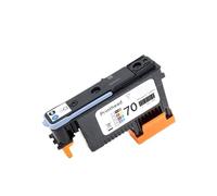 70 Têtes D'impression De Remplacement C9404A, C9405A, C9406A Et C9407A. Compatibles Avec HP Designjet Z2100, Z5200, Z3100 Et Z3200(1PCS MBK and Cyan)