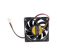 70 x 70 mm, 12 V, 3 - Ventilateur de refroidissement sans brosse CPU boîtier d'ordinateur PC noir