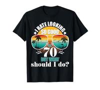 70 Years Old Funny I Hate Looking So Good At 70 Made in 1955 T-Shirt