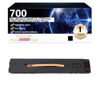 700 Cartouche de Toner Compatible pour Xerox ColorC75 J75 700 i700 Digital Color Press Imprimantes, Haut Rendement 26000 Pages, Impression Nette,Black-1 Pack