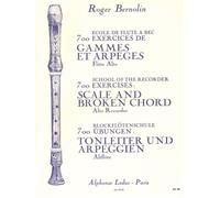 700 EXERCICES DE GAMMES ET ARPEGES FLUTE A BEC ALTO