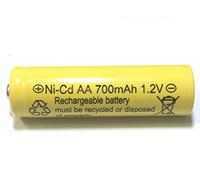 700 mAh AA NiCd 1,2 V rechargeable batteries Jardin Solaire Ni-Cd lumière LED S Pack of 20