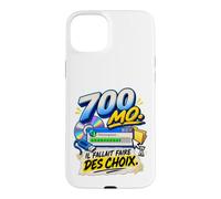 700 Mo Il Fallait Faire des Choix Humour Génération 2000 Coque pour iPhone 15 Plus