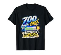 700 Mo Il Fallait Faire des Choix Humour Génération 2000 T-Shirt Graphique avec Valeur