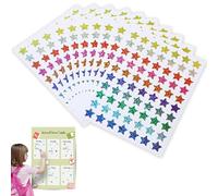 700 Pièces Autocollant Etoile, Autocollants de Noël, Stickers Scrapbooking, Gommettes Brillantes Enfants, Étoiles Autocollants Colorés, pour Activité Manuelle RéCompense Photo Cadeau DIY