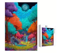 700 Pièces Puzzle Adulte - Fabrication en Bois Robuste (Pièces Standards) - Rêve & Forêt - 52 x 38 cm - Décoration Murale et Détente - Article de Loisir Créatif pour Les 14 Ans et Plus P3#739