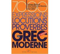 7000 expressions, locutions, proverbes du grec moderne