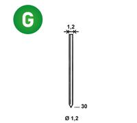 7000 POINTES SANS TÊTE GA-30 MM - ALSAFIX - 6GA301