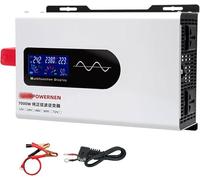 7000w 8000w 9000w 10000w 12000w 15000w 20000w Onduleur à Onde Sinusoïdale Pure Onduleurs De Puissance CC DC 48v 60v 72v à AC 220v 230v Onduleur De Puissance à Haut Rendement, 7000W, 48V