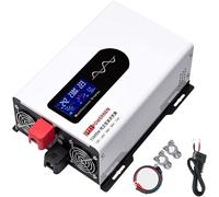 7000w 8000w 9000w 10000w 12000w 15000w 20000w Onduleur à Onde Sinusoïdale Pure Onduleurs De Puissance CC DC 48v 60v 72v à AC 220v 230v Onduleur De Puissance à Haut Rendement, 15000W, 72V