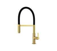 7003 Robinet de cuisine en laiton - Abaissable luxueux dans le design d'or
