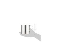 Ibili Gobelet 700311 - aluminium, argent, 11 cm