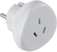 70060 Adaptateur De Voyage Australie/Chine Vers France/Europe, Blanc[DYB981969]