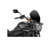 7009 - accessoire de pare-brise à main en forme de dôme naked new generation compatible avec H.O.N.D.A. ctx700n 2014-2016 COULEUR NOIR