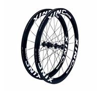 700C*23-35C Jeu De Roues De Vélo De Route À Cliquet 36/54T Jante De Frein C/V À Double Paroi De 50mm, Roue À Dégagement Rapide De 100/130mm, Cassette De Vitesse 7/8/9/10/11/12, F/V(36T Ratchet)