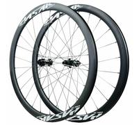 700C*23-50C Paire De Roues Tubeless pour Vélos De Route Gravier, 54T Cliquet 38mm Jantes en Carbone F15/12 * 100mm R12*142mm Axe Traversant, Cassette 12 Vitesses, MS(Black-MS,F15 R12-Tubeless)
