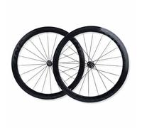 700C Paire De Roues De Vélo De Route À Cliquet 36/54T, Cassette 7-12 Vitesses, Jante De Frein C/V À Double Paroi De 50mm, Roue À Dégagement Rapide De 100/130mm, F/V(36T Ratchet)