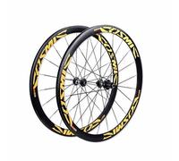 700C Paire De Roues De Vélo De Route Jante De Frein C/V À Double Paroi De 40mm Roue À Dégagement Rapide De 100/130mm, Cliquet 36/54T Cassette 7-12 Vitesses, Roulements Scellés, F/V 2050g(54T Ratchet)