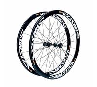 700C Paire De Roues De Vélo De Route Jante De Frein C/V À Double Paroi De 40mm Roue À Dégagement Rapide De 100/130mm, Cliquet 36/54T Cassette 7-12 Vitesses, Roulements Scellés, F/V(36T Ratchet)