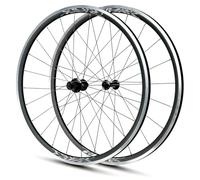 700C Paire De Roues pour Vélo De Route Libération Rapide Avant 9x100mm Arrière 10x130mm Roues Frein sur Jante 20/24H Moyeux pour 8/9/10/11 Vitesses