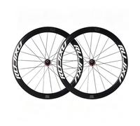700C Vélo De Route Paire De Roues Roues Avant Et Arrière QR 100/130mm Double Paroi Alliage D'aluminium Jante Freins C/V-Brake Moyeu HG pour Cassette 8/9/10/11 Vitesses(Rot)