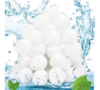 700g Boules de Filtre, Piscines Filtres à Boules, Billes de Filtration Piscine, Balle Filtrante Piscine, Balles Filtrantes Spa, Boules de Filtre de Piscin, pour Systèmes de Filtre a Sable Piscine
