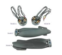700KV 2808 Brushless electronic starter DC 11.1V 12V 14.8V BLCD CW CCW Paddle High Efficiency Disk Multi-rotor Aircraft Airplane UAV Model CZAOINCU(CCW motor and paddle)